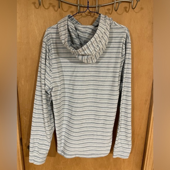 JOHNNIE- O- Striped Cotton Hoodie - Picture 2 of 5
